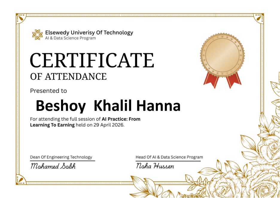 AI Practice: From Learning to Earning